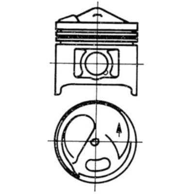 Zuiger KOLBENSCHMIDT 93 582 610