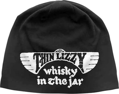 Thin Lizzy - Whisky In The Jar JD Print Beanie Muts - Zwart