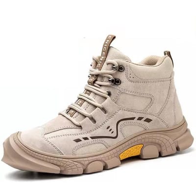 Werkschoenen met stalen neus Laarzen Heren Dames Veiligheidslaarzen Puncture-Proof Heren Sport Veiligheidsschoenen Constructie Beschermschoenen Werklaarzen 38