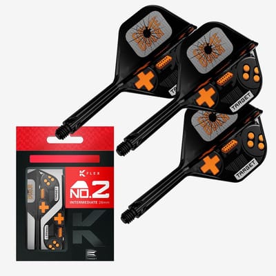 Target K-Flex Game Over NO2 - Dart Flights