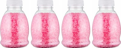 Claudius Badzout Rozen - 375 gram - Fles met transparante dop - Set van 4 stuks