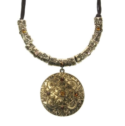 Behave - Ketting - Design met Steentjes - 37 cm + Verlengketting