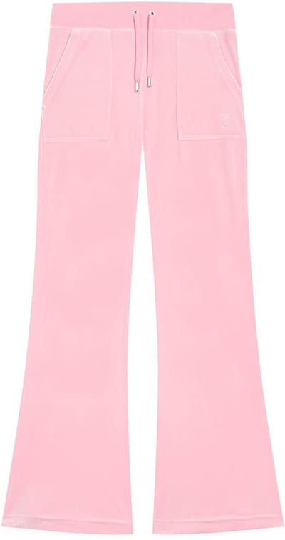 Juicy Couture Layla Low Rise Pocketed Flare ROZE - Maat XS
