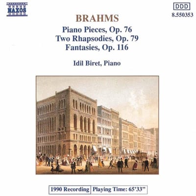 Idil Biret - Brahms: Piano Pieces (CD)