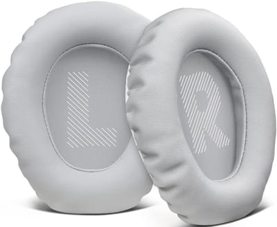 Dailygoods - SOULWIT Professionele vervangende oorkussens voor JBL Quantum 100/100X/100P/100M2 (Q100/Q100X/Q100P/Q100M2), Quantum 350 (Q350) hoofdtelefoons, earpads cushions met zachter proteïneleer
