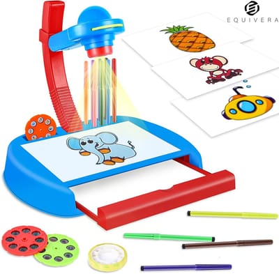 Equivera Tekenprojector Kinderen - Tekenprojector voor Kinderen - Tekenprojector - Tekenmachine Kinderen - Tekenmachine