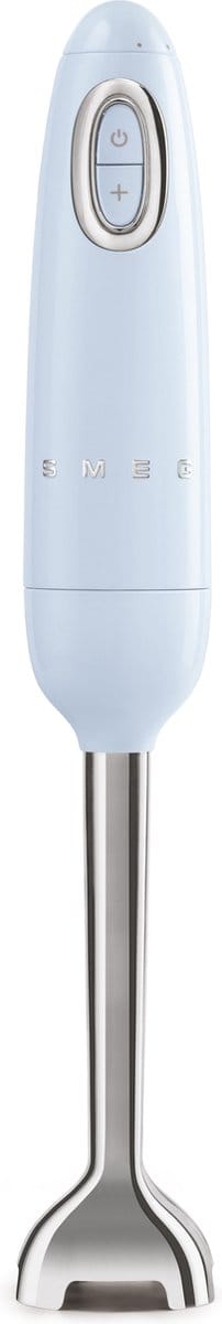 SMEG HBF11PBEU Staafmixer - 700W - Variabele Snelheid - Turbofunctie - FlowBlend™ Technologie - RVS Mixervoet - '50s Style - Pastelblauw