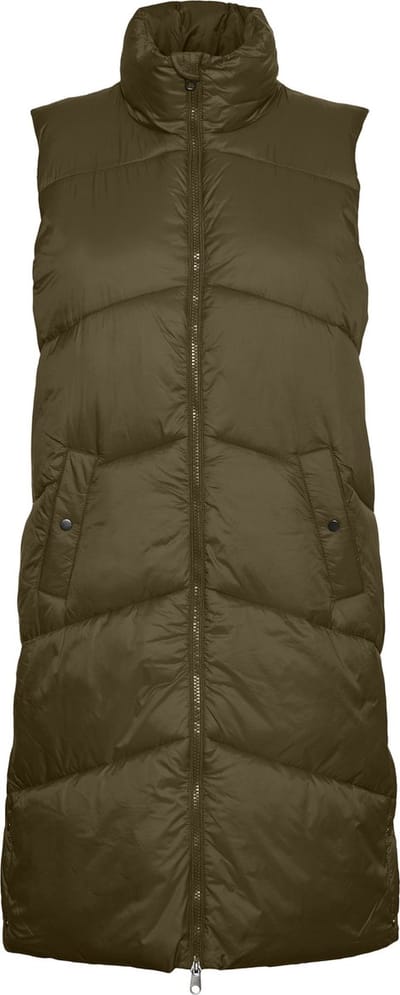 Vero Moda Jas Vmuppsala 3-4 Waistcoat Noos 10273950 Dark Olive Dames Maat - XS