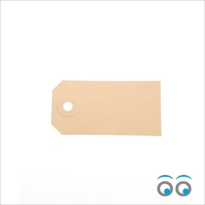 Luxe Manilla Labels - Bloemenkaartje - Product Labels - 80 x 40 mm - 500 Stuks