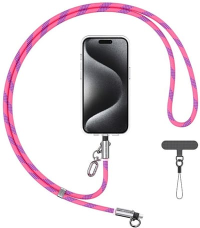 Usams Lanyard Met Oplaadkabel Usb-C Naar Lightning 30W 1,2M Voor Iphone