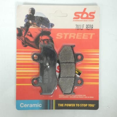 Plaquette de frein SBS pour Moto Honda 125 CR 1984 à 1986 781LF Neuf