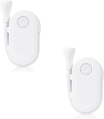 GELLDG Clip-on leeslamp - 360° clip-on ontwerp - Instelbare helderheid - LED leeslamp - Drie instelbare kleuren - Draagbaar en gebruiksvriendelijk - Kleine bureaulamp - Geschikt voor werk, reizen en school - Wit
