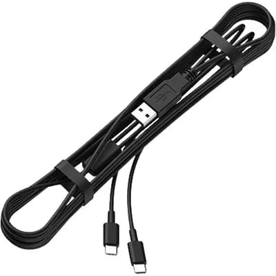 Favero Assioma Pro Usb-c Oplaadkabel 2 M Zilver