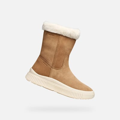 GEOX LAQUINNY MEISJES - COGNAC - Maat 39