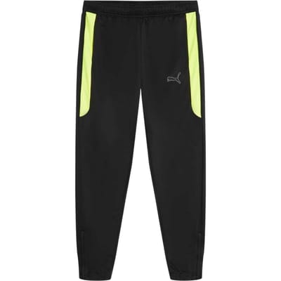 Puma Trainingsbroekje Finesse Performance voor kinderen/Kinderen (ZWART/GEEL)