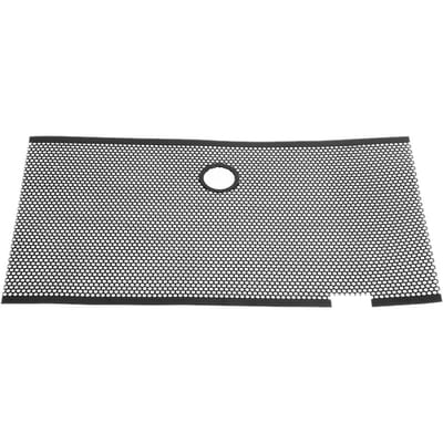 Roestvrijstalen Auto Insecten Mesh Grille Decoratie Cover Met Gat Sierlijst Geschikt voor Jeep Wrangler JK gray