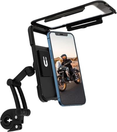 VHV - Telefoonhouder - waterdichte telefoonhouder scooter - waterbestendig - voor scooter, motor, elektrische fiets