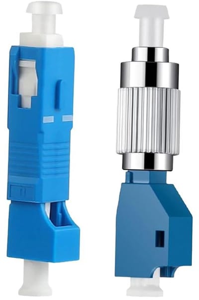 Hybride Glasvezel Adapter - FC LC SC Connector - Netwerk Onderhoud - Zirkonium Keramische Huls - 4.7 Centimeter - Blauw