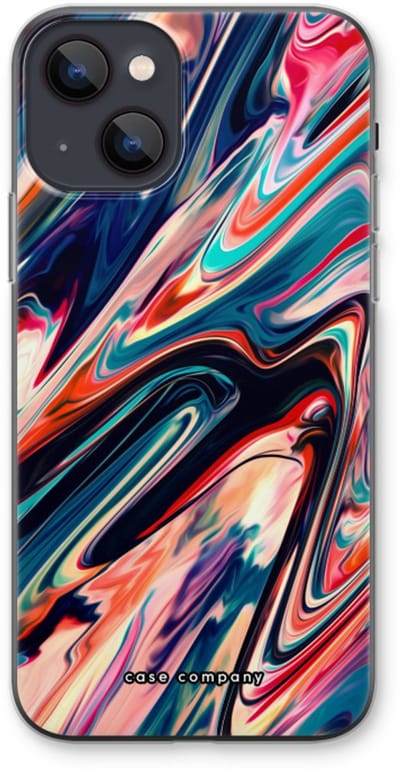 Case Company® - Hoesje geschikt voor iPhone 13 hoesje - Quantum Being - Soft Cover Telefoonhoesje - Bescherming aan alle Kanten en Schermrand