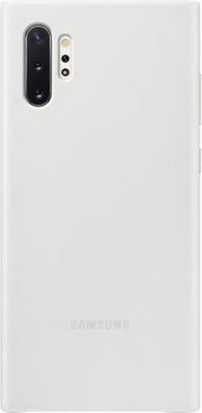 Samsung - Leather Cover - Galaxy Note 10+ - White