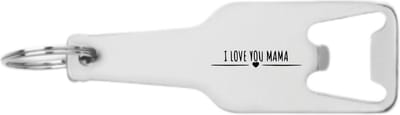 Akyol - i love you mama flesopener - Mama - cadeau mama - leuk cadeau voor je mama om te geven - verjaardag mama - 105 x 25mm