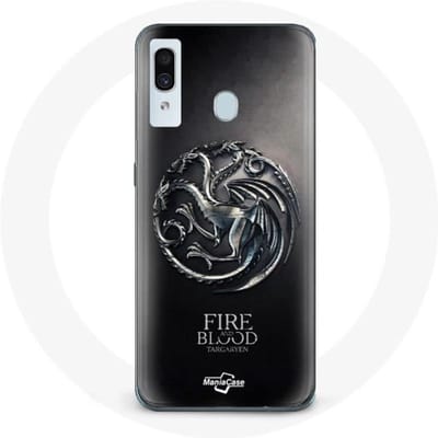Coque - Game Of Thrones - Samsung Galaxy A30 - Noir - Rigide - Protection