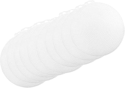 10 stuks kunststof canvas voor borduren garen handwerk DIY handgemaakte materialen - rond 14,7 cm