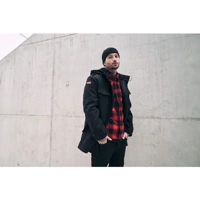 Brandit - Flag Parka jas - S - Zwart