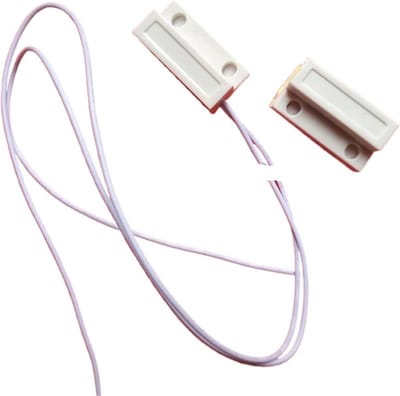 Draadloze Deur Sensor - Raam Alarm - Huis Beveiligen - Magnetische Schakelaar - 10 Stuks - Wit