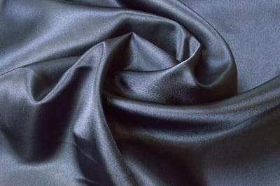 Satijn stof - 150cm breed - Marineblauw - 50 meter