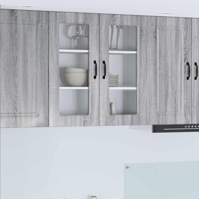 vidaXL - Vaatwasserpaneel - Kalmar - Grijs - Sonoma - 80 - x - 31 - x - 80 - cm