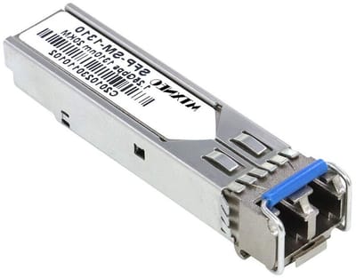 Netwerkmodule - SFP Transceiver - Netwerkverbinding Uitbreiden - Single Mode Glasvezel - 20KM - Zilver