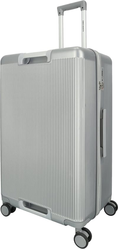 Enrico Benetti Seattle Grote Koffer 75 cm - 107 liter - Zilver