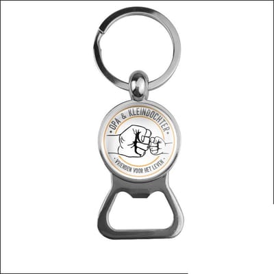 Bieropener Glas - Opa & Kleindochter