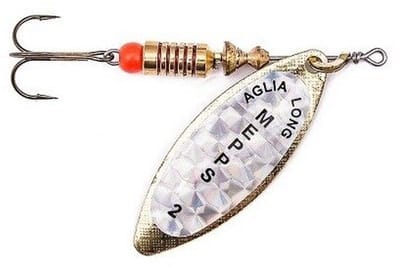 Mepps Aglia Long Rainbo gold - #2 - 7 gram - Fishing-bait.nl