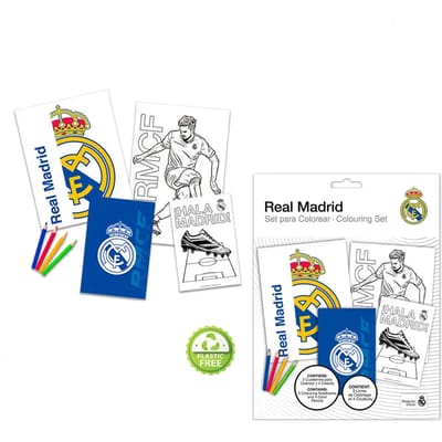 Coloring met schrift Kids Licensing Real Madrid