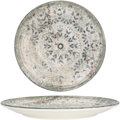 Rinart Dinerbord - Fade - Porselein - 25 cm - set van 6