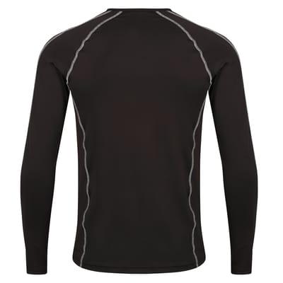 Regatta Heren Pro Base Layer Top met lange mouwen (Zwart)