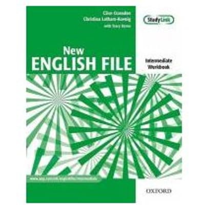 English File - New Edition. Intermediate. Workbook With Key And Cd-Rom (Cd-Rom U. Cd Auf 1 - Oxenden, Clive