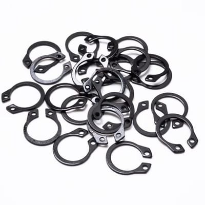 Allecto - Mangaan Staal Externe Circlip - Behoud Clip Ringen - 35mm