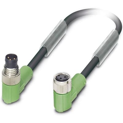 Phoenix Contact 1682061 Sensor/actuator connector, geassembleerd M8 Aantal polen (sensoren): 3 Stekker, haaks, Bus, recht 30.00 cm 1 stuk(s)