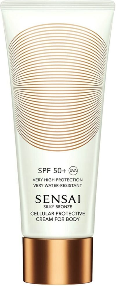 Lichaamscrème Sensai Silky Bronze Spf 50+ (150 ml)