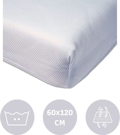 Babyjem Air Flow Hoeslaken Ledikant 60x120 cm – Ademend – Sneldrogend