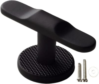 Luxe Kastknop zwart T (Metaal) - Kastknoppen zwart - Deurknopjes zwart voor kast - T - Deurknop zwart - Deurknopjes zwart - Handgreep - Meubelknop zwart - Meubelknoppen zwart - Deurknopjes zwart - Deurknoppen zwart - Ladeknoppen voor deurtjes