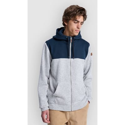 Hooded sweatshirt met rits Quiksilver Keller Block