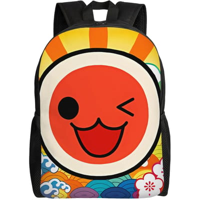 Taiko no Tatsujin Rugzak Wandelrugzakken Dames Heren Streetwear Middelbare School Tassen Hoge Kwaliteit Grote Rugzak One Size