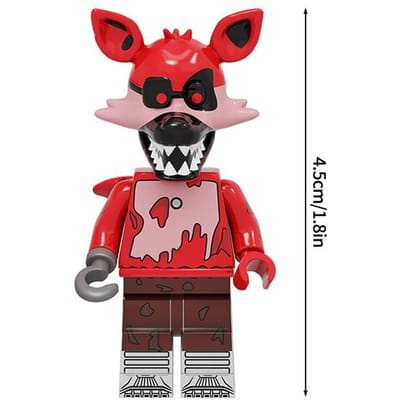 Schattige Freddy Bonnie Mini Blokken Ornament Hot Games Figuur Cartoon Assembly Blokken Speelgoed Feestartikelen Kinderen Cadeaus AS SHOWN