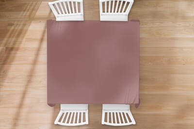 Tafelkleed - Tafellaken - 150x150 cm - Terracotta - Patronen - Roze - Binnen en Buiten
