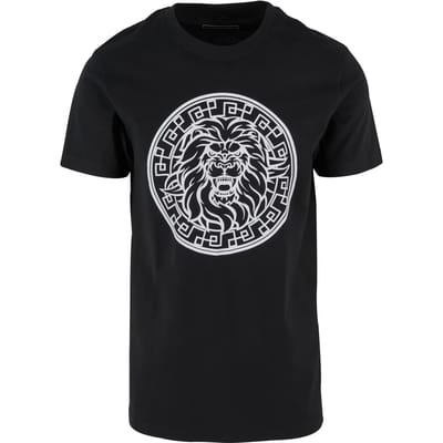 Mister Tee - Lion Face Heren Tshirt - S - Zwart