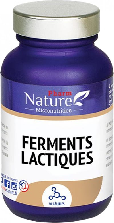 Pharm Nature Ferments Lactiques 30 Capsules